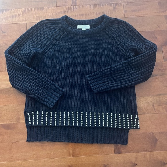Michael Kors navy knit sweater - Picture 1 of 7